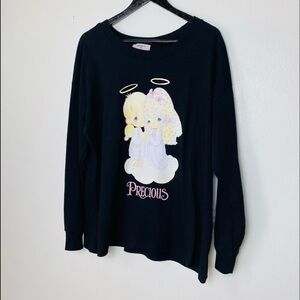 Sweat Shirt. Forever 21. Black. Sz. OX.